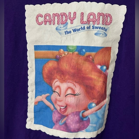 Vintage Gildan Tag Candyland Large T-Shirt - Picture 4 of 7